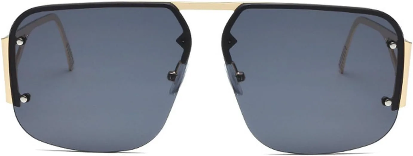 Laureles Модные квадратные солнцезащитные очки для женщин, очки-пилот для мужчин, металлические оправы, очки для вождения, путешествий и активного отдыха, Gold Grey
Laureles Модные квадратные солнцезащитные очки для женщин, очки-пилот для мужчин, металлические оправы, очки для вождения, путешествий и активного отдыха, Gold Grey