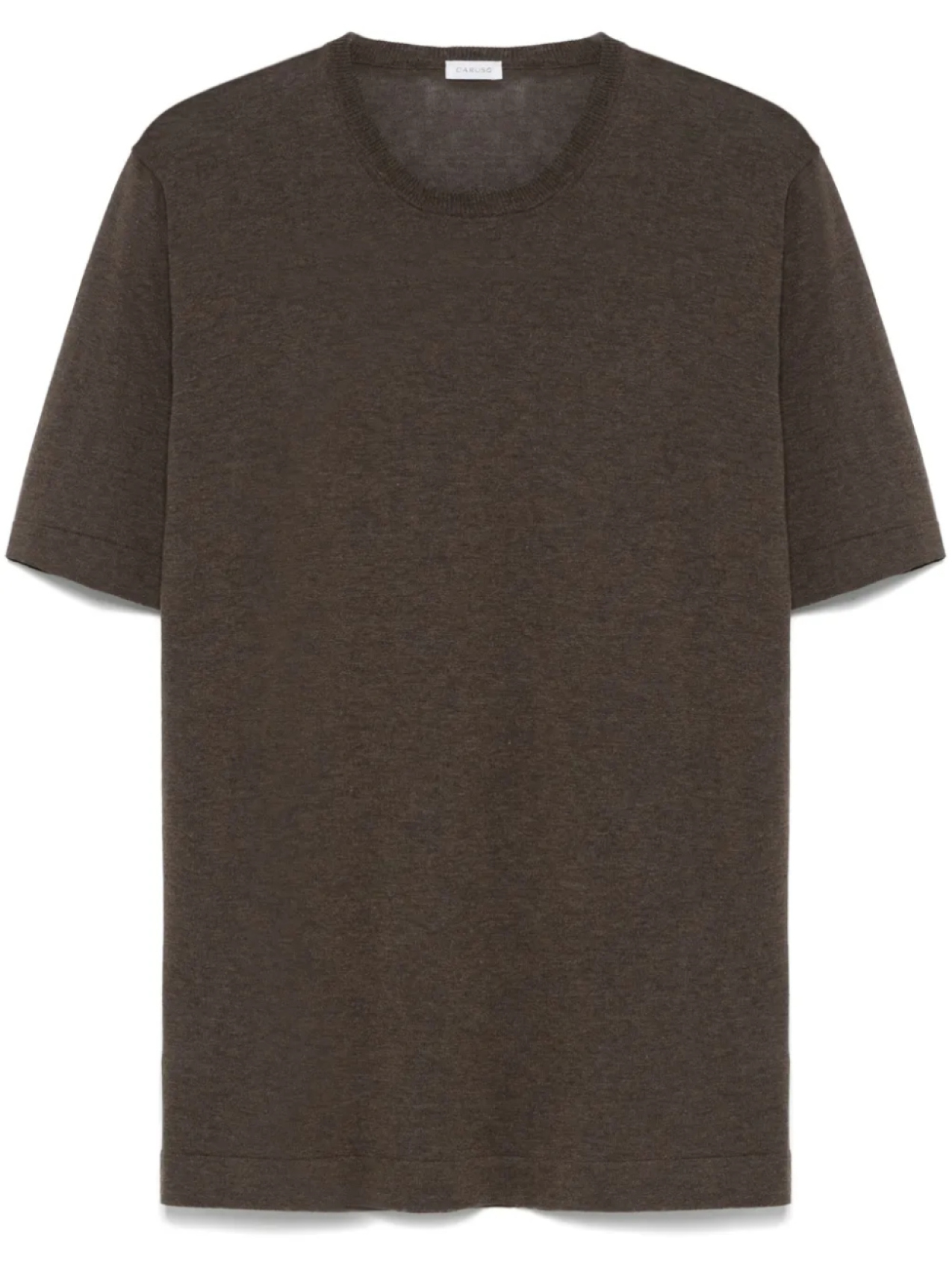 Футболка из хлопка с короткими рукавами Caruso, коричневый
Футболка из хлопка с короткими рукавами Caruso, коричневый
