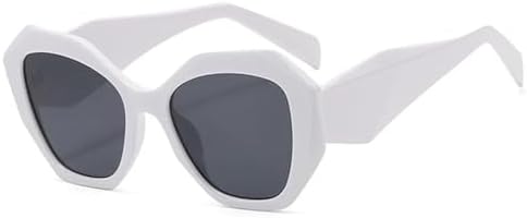 Модные солнцезащитные очки большого размера Polygon для женщин, ретро-очки с ярким леопардовым принтом, солнцезащитные очки UV400 для мужчин с градиентным покрытием MTZJH, White Grey
Модные солнцезащитные очки большого размера Polygon для женщин, ретро-очки с ярким леопардовым принтом, солнцезащитные очки UV400 для мужчин с градиентным покрытием MTZJH, White Grey