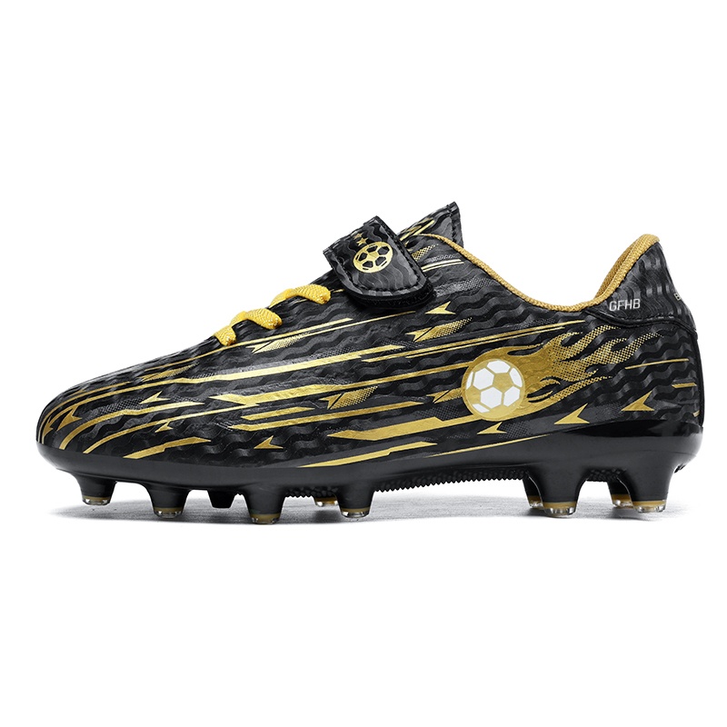 Детские футбольные бутсы с низким верхом, устойчивые к истиранию, дышащие Kung Fu partners, черный/золотой
Детские футбольные бутсы с низким верхом, устойчивые к истиранию, дышащие Kung Fu partners, черный/золотой