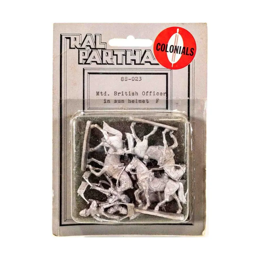 Конный британский офицер в солнечном шлеме, Historicals (Grey Cards) 
Конный британский офицер в солнечном шлеме, Historicals (Grey Cards)