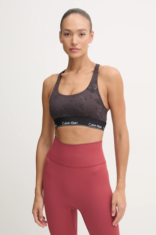 Спортивный бюстгальтер Calvin Klein Performance, коричневый
Спортивный бюстгальтер Calvin Klein Performance, коричневый