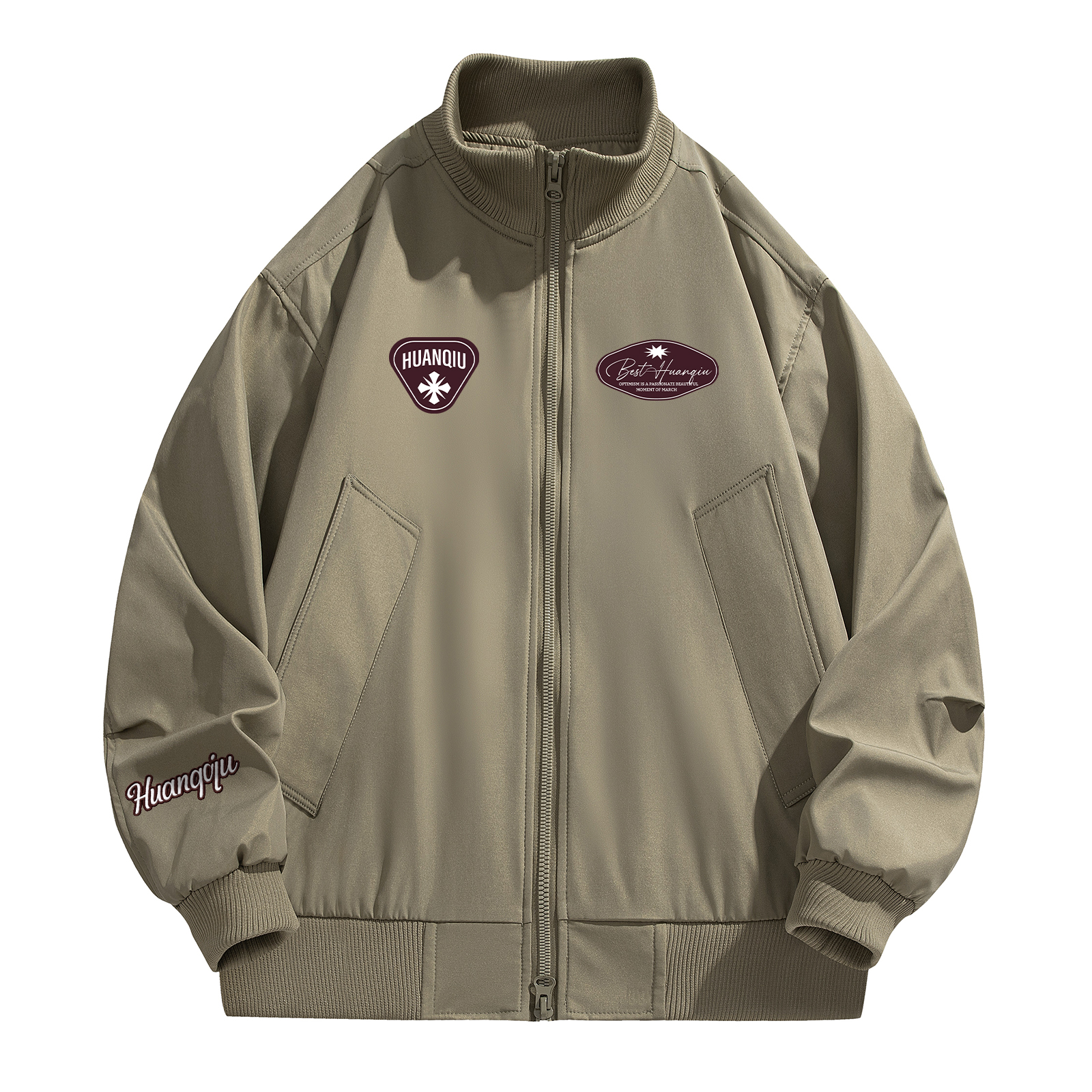 Куртка Unisex Stand Collar Moderate HUANQIU, army зеленый
Куртка Unisex Stand Collar Moderate HUANQIU, army зеленый