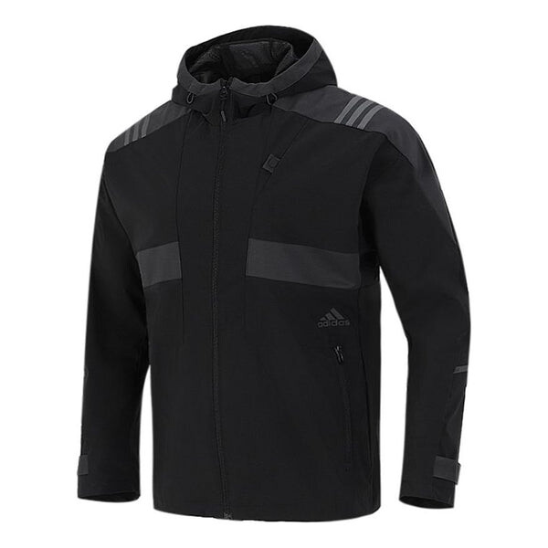 Куртка adidas Athleisure Casual Sports hooded Training Knit Jacket Black, черный
Куртка adidas Athleisure Casual Sports hooded Training Knit Jacket Black, черный