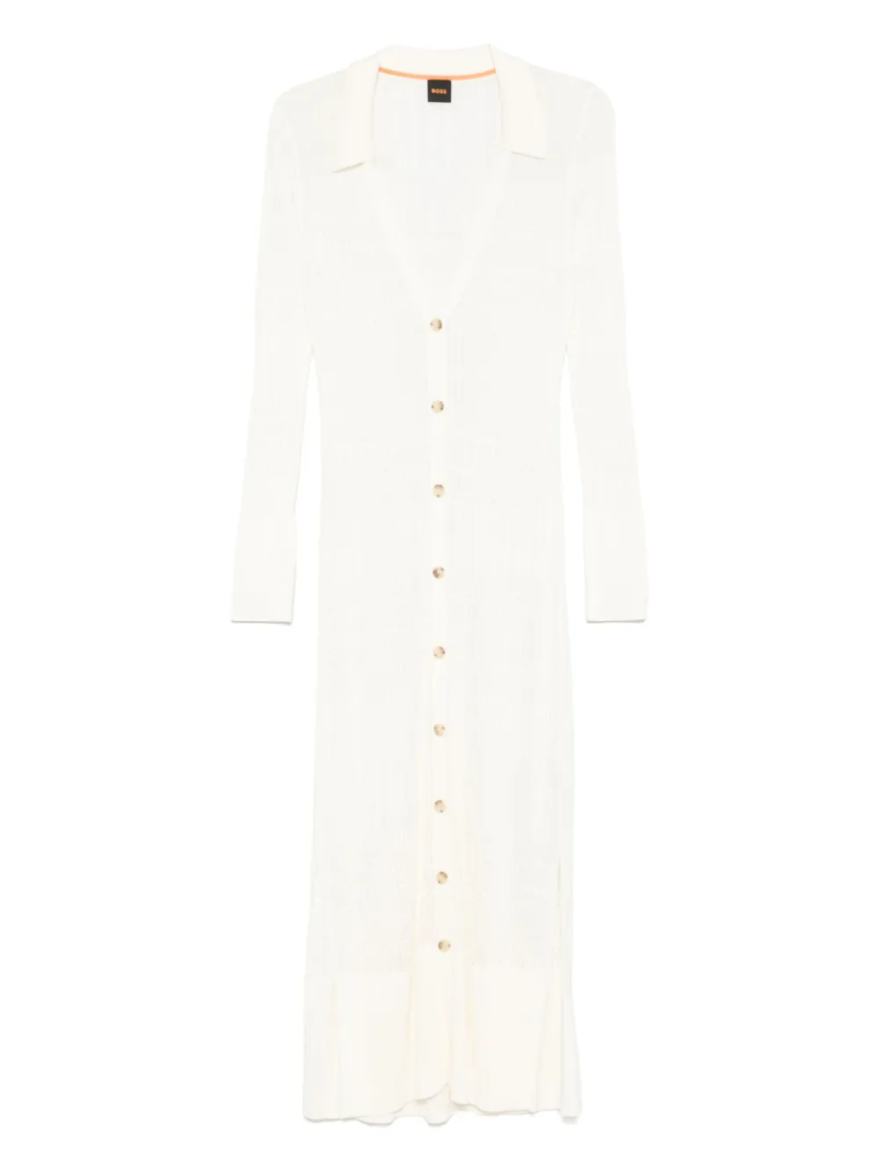 Платье с V-образным вырезом BOSS, белый
Платье с V-образным вырезом BOSS, белый