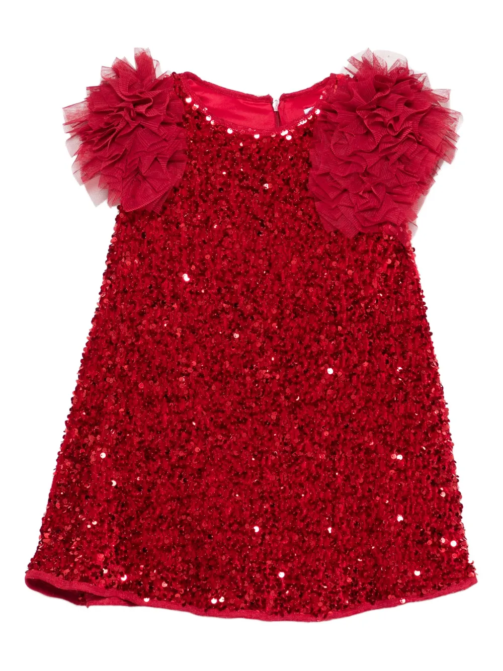 Платье с пайетками и оборками Abel & Lula, красный
Платье с пайетками и оборками Abel & Lula, красный