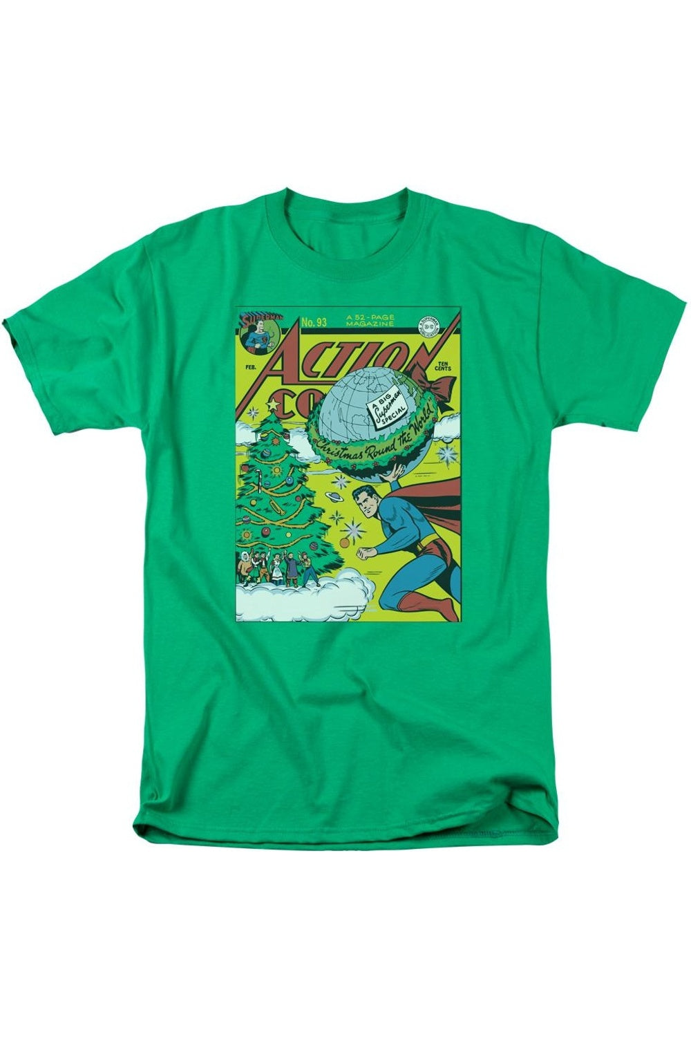 Футболка с коротким рукавом для взрослых DC Comics Cover No. 93 Gildan, цвет kelly green
Футболка с коротким рукавом для взрослых DC Comics Cover No. 93 Gildan, цвет kelly green