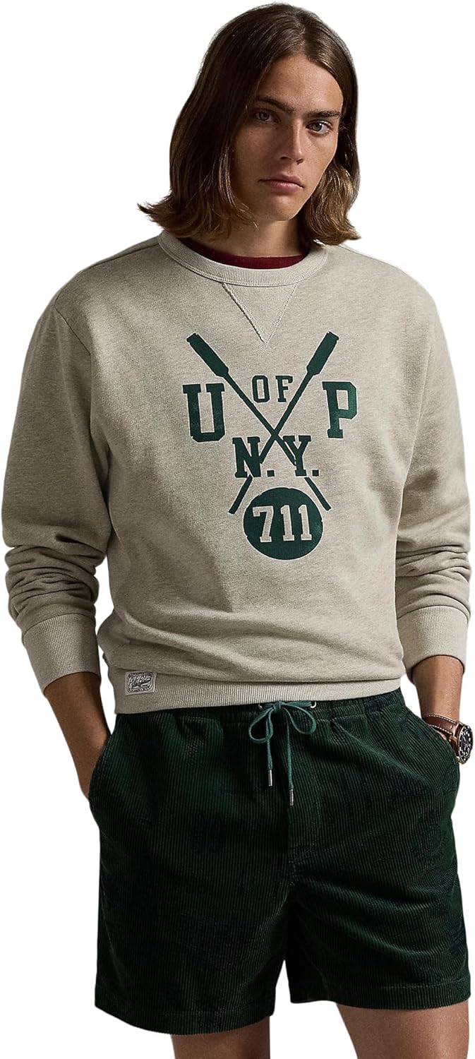 POLO RALPH LAUREN Мужской свитшот Slub Fleece с принтом, Light Vintage Heather
POLO RALPH LAUREN Мужской свитшот Slub Fleece с принтом, Light Vintage Heather
