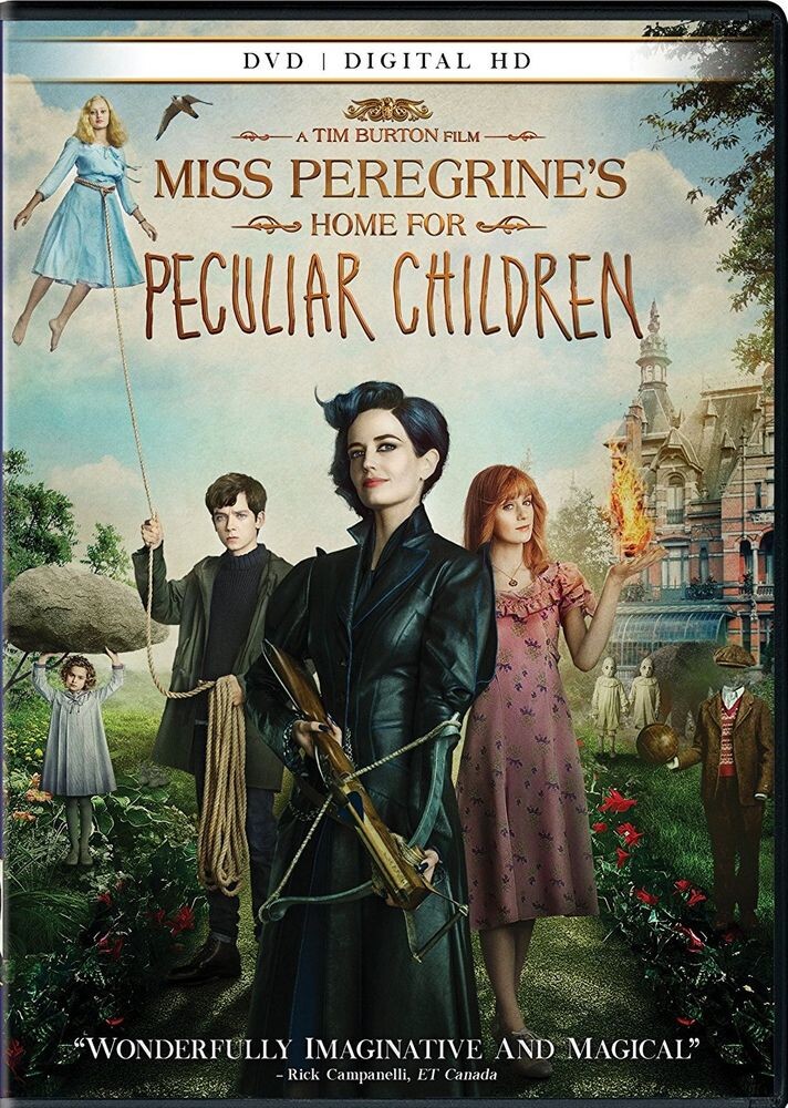 Диск DVD Miss Peregrine's Home For Pecu
Диск DVD Miss Peregrine's Home For Pecu