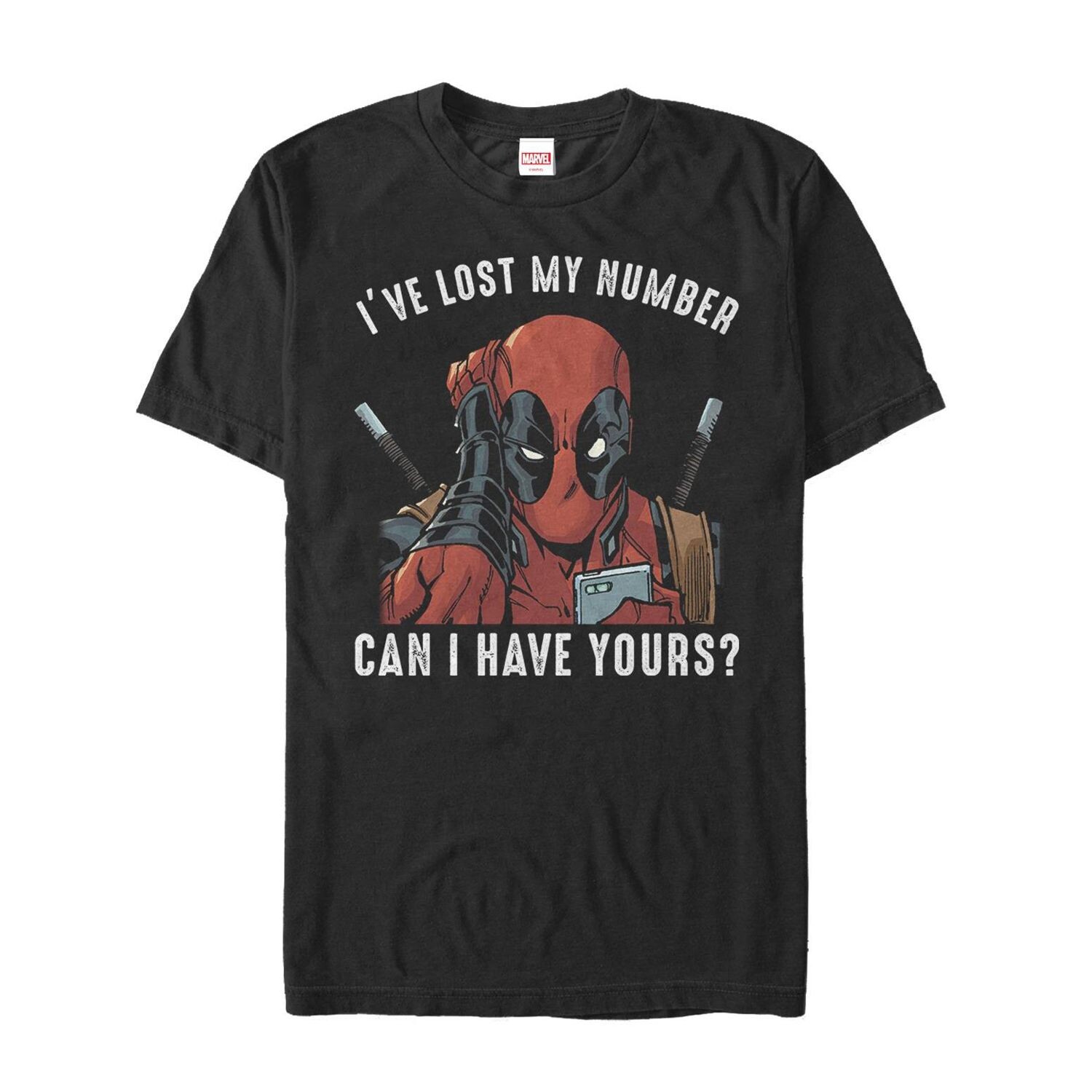 Мужская футболка Marvel Comics Deadpool Lost Number Licensed Character
Мужская футболка Marvel Comics Deadpool Lost Number Licensed Character