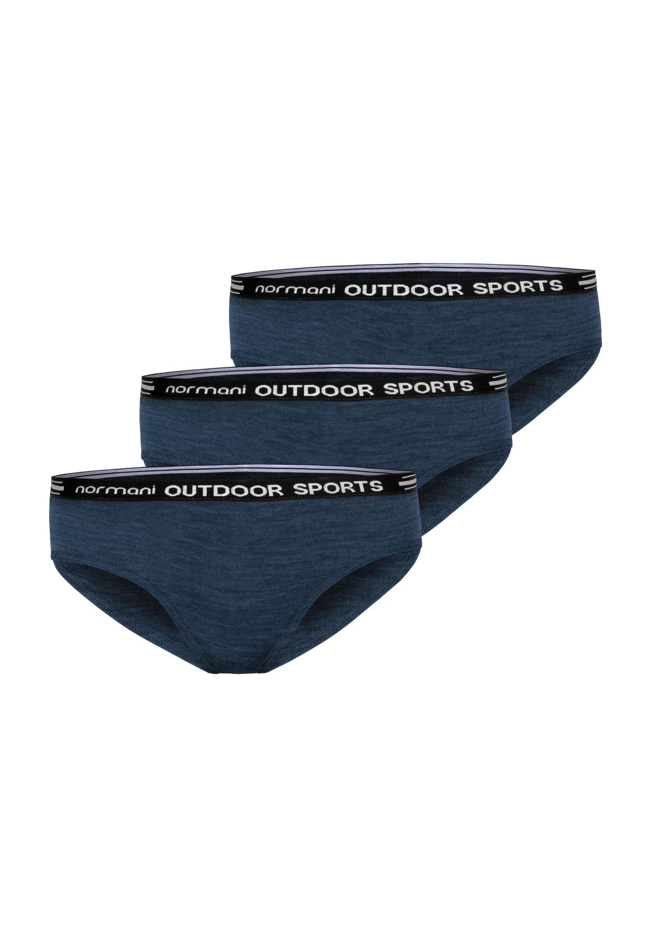 Набор из 3 женских трусов из мериноса «Олбери» Normani, темно-синий
Набор из 3 женских трусов из мериноса «Олбери» Normani, темно-синий