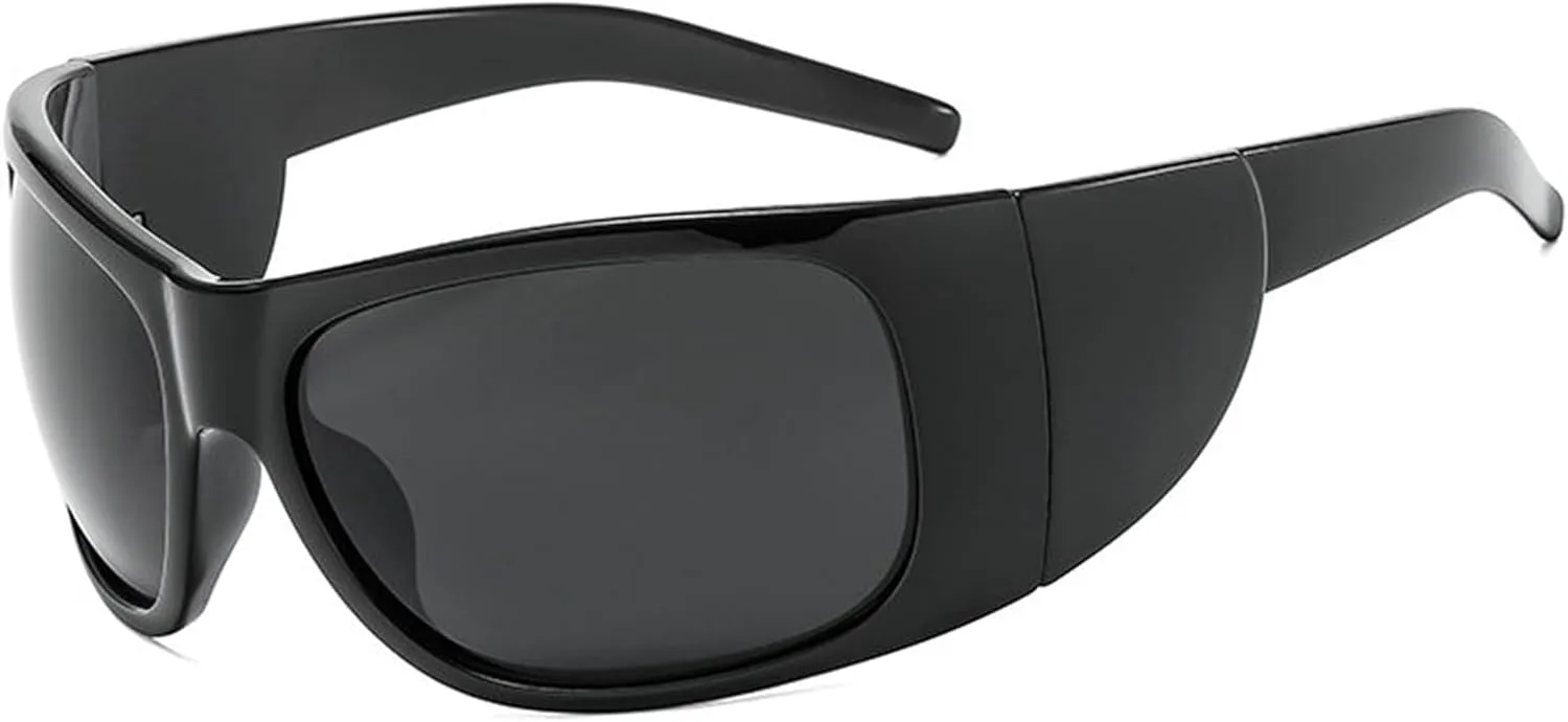 Модные солнцезащитные очки большого размера, стильные очки в панк-оправе для женщин и мужчин, черные и розовые, с защитой от ультрафиолета UV400 helena, Black
Модные солнцезащитные очки большого размера, стильные очки в панк-оправе для женщин и мужчин, черные и розовые, с защитой от ультрафиолета UV400 helena, Black