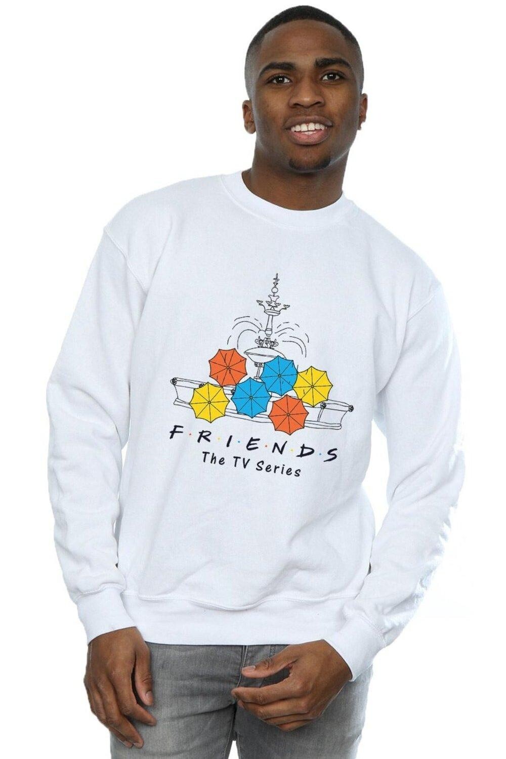 Толстовка с фонтаном и зонтиками Friends, белый
Толстовка с фонтаном и зонтиками Friends, белый