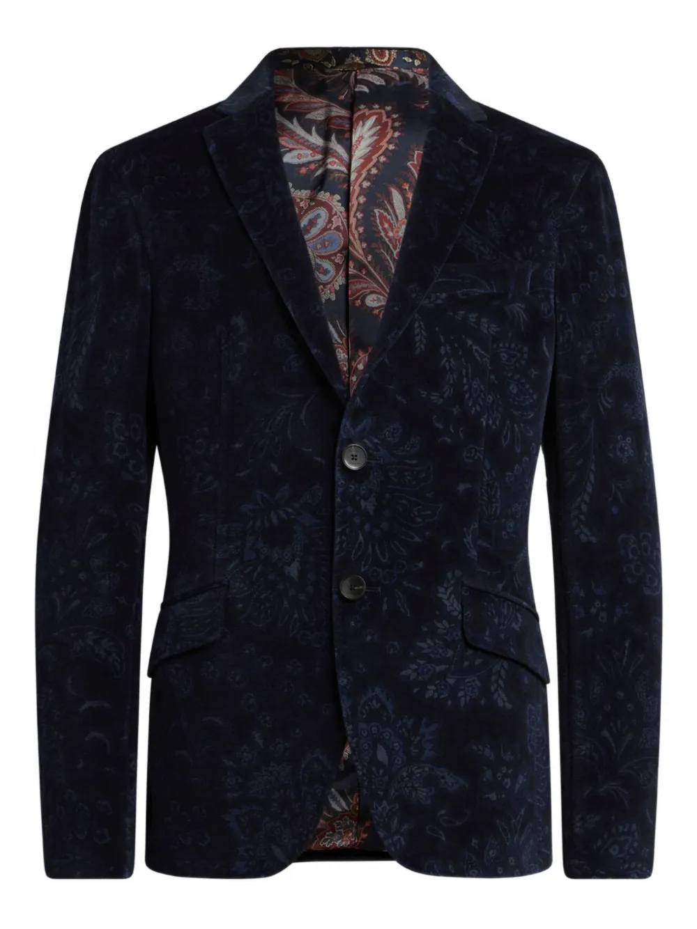 Жакет с узором пейсли и жаккардом ETRO, синий
Жакет с узором пейсли и жаккардом ETRO, синий
