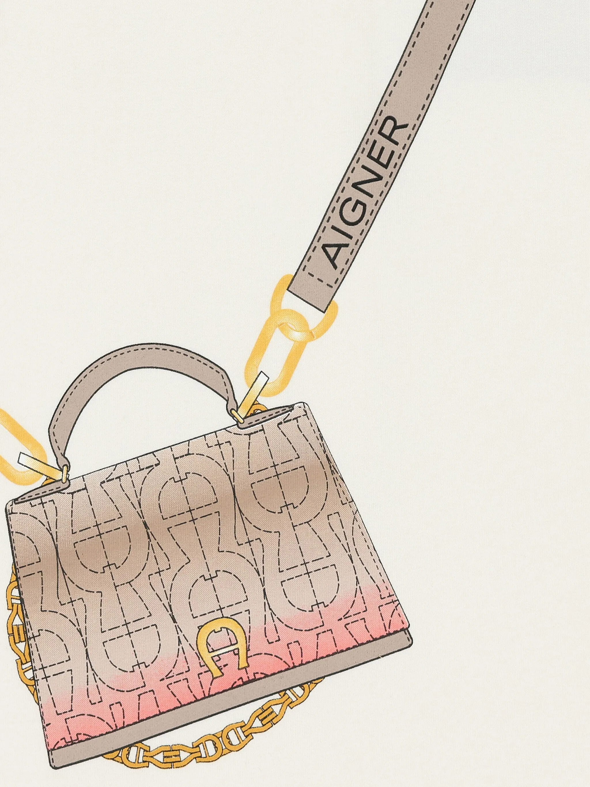 Платье с оборками и принтом Aigner Kids, белый
Платье с оборками и принтом Aigner Kids, белый