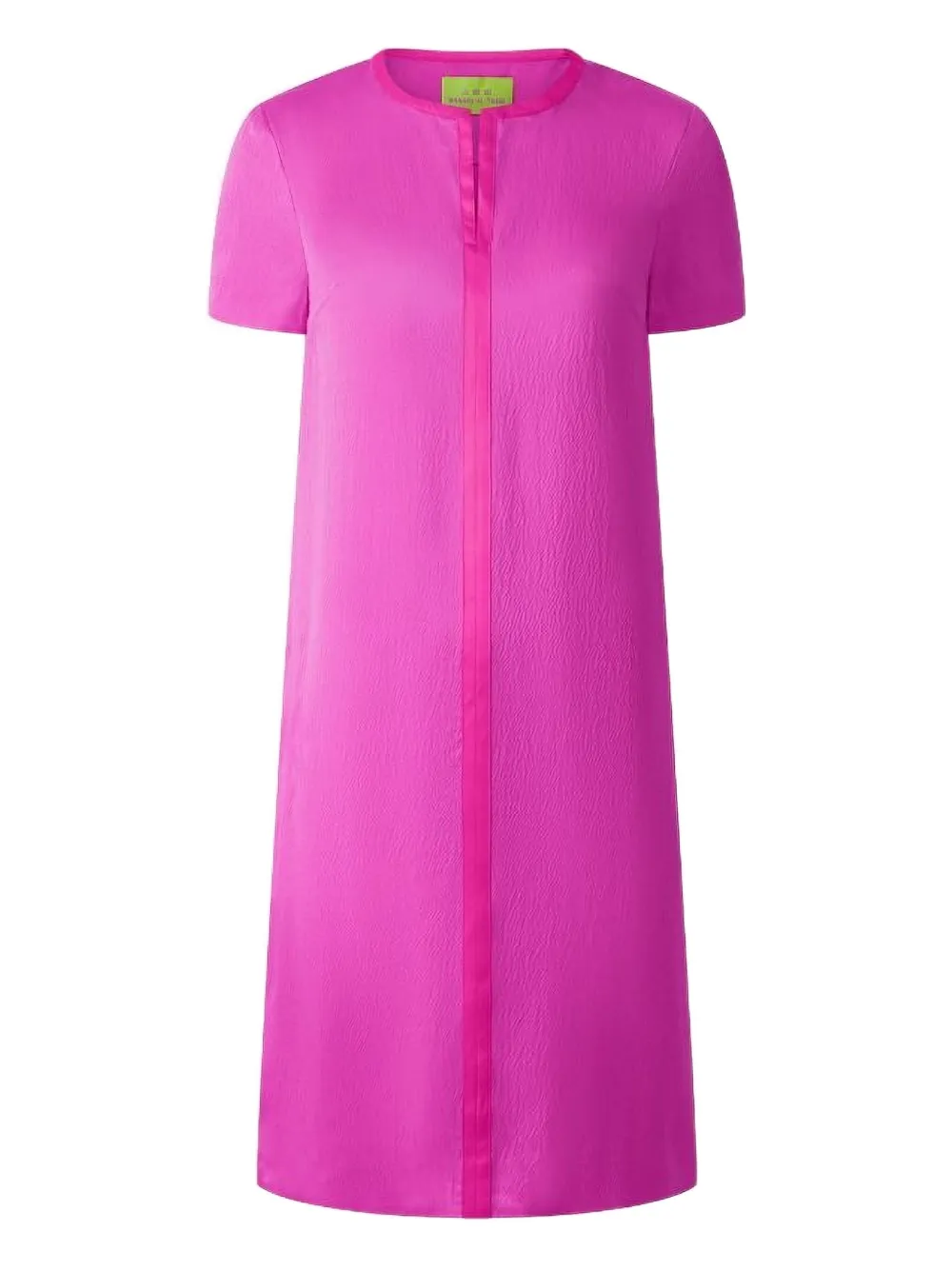 Шелковое платье миди с V-образным вырезом Shanghai Tang, розовый 
Шелковое платье миди с V-образным вырезом Shanghai Tang, розовый