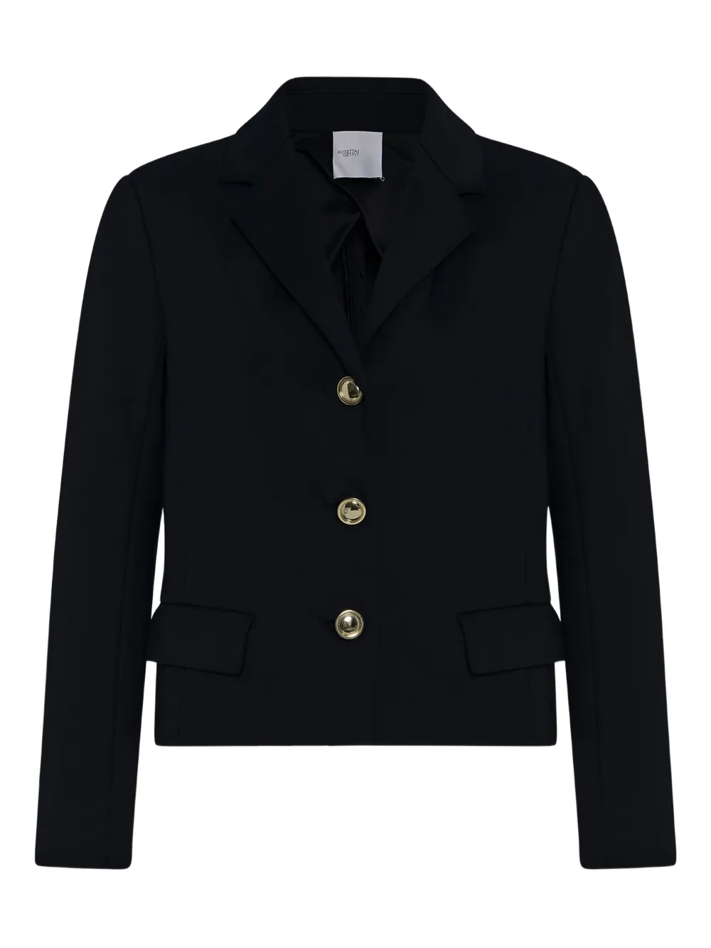 Однобортный пиджак Rosetta Getty, черный
Однобортный пиджак Rosetta Getty, черный