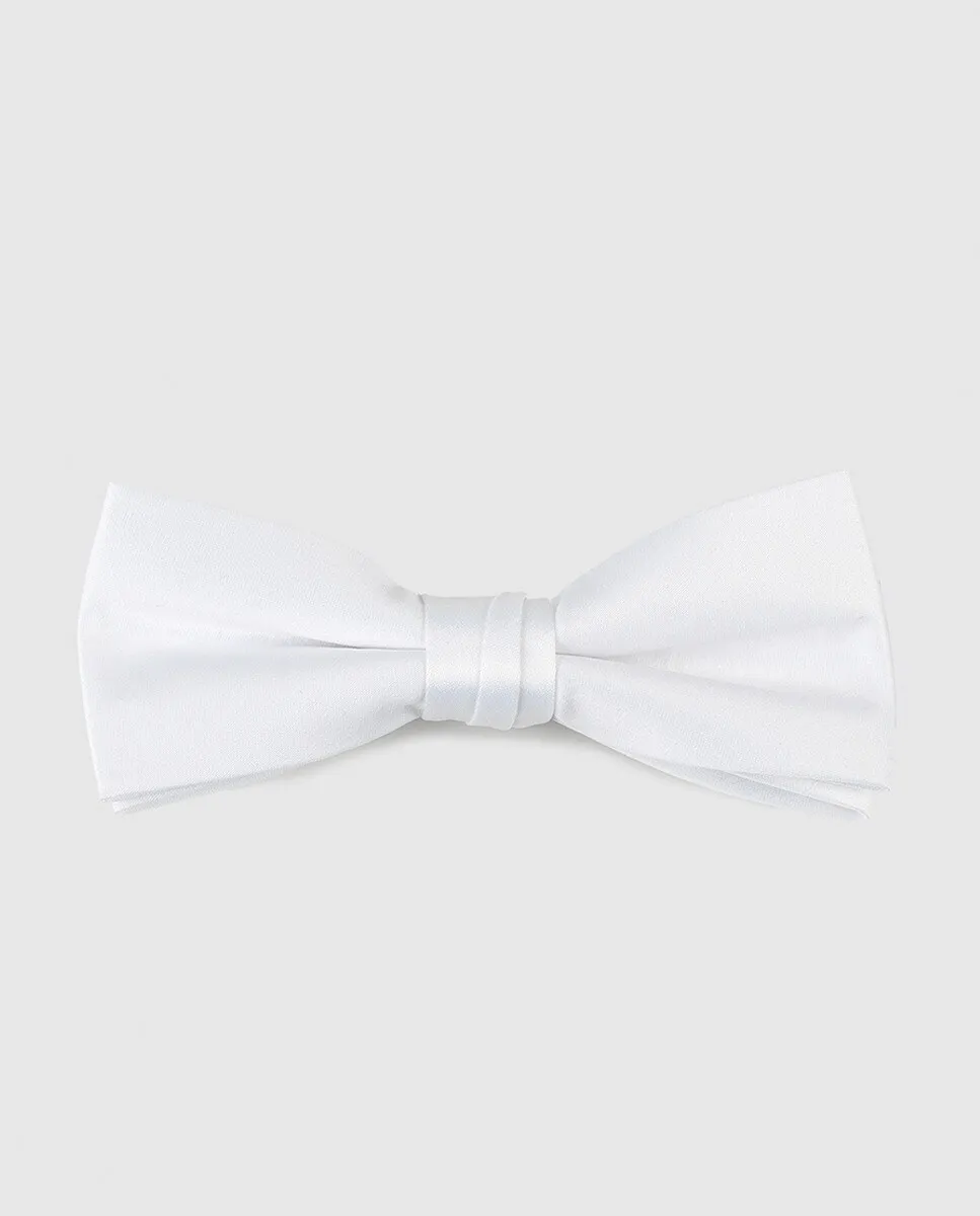 Белый галстук-бабочка с завязками Emidio Tucci, белый
Белый галстук-бабочка с завязками Emidio Tucci, белый