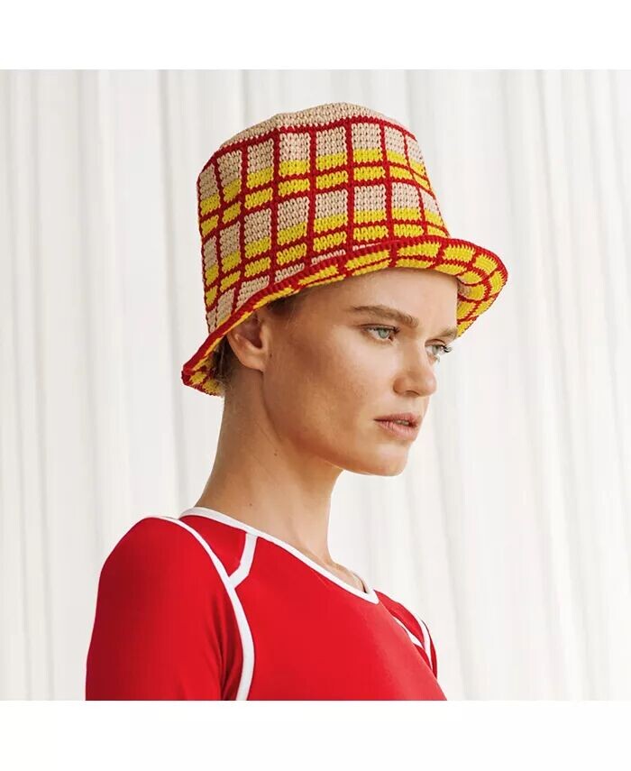 Brunna o Клетчатая шапка крючком для школьницы Brunnaco, бежевый
Brunna o Клетчатая шапка крючком для школьницы Brunnaco, бежевый