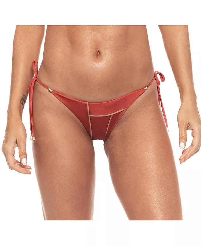 Женские плавки-бикини с контрастными деталями и завязками по бокам Guria Beachwear, оранжевый
Женские плавки-бикини с контрастными деталями и завязками по бокам Guria Beachwear, оранжевый