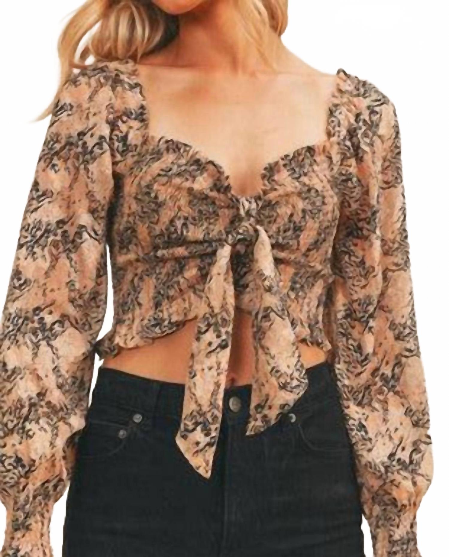 Топ с завязкой спереди, многоцветный Lush, Multi
Топ с завязкой спереди, многоцветный Lush, Multi