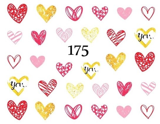 Водные наклейки для ногтей - №175, inna
Водные наклейки для ногтей - №175, inna