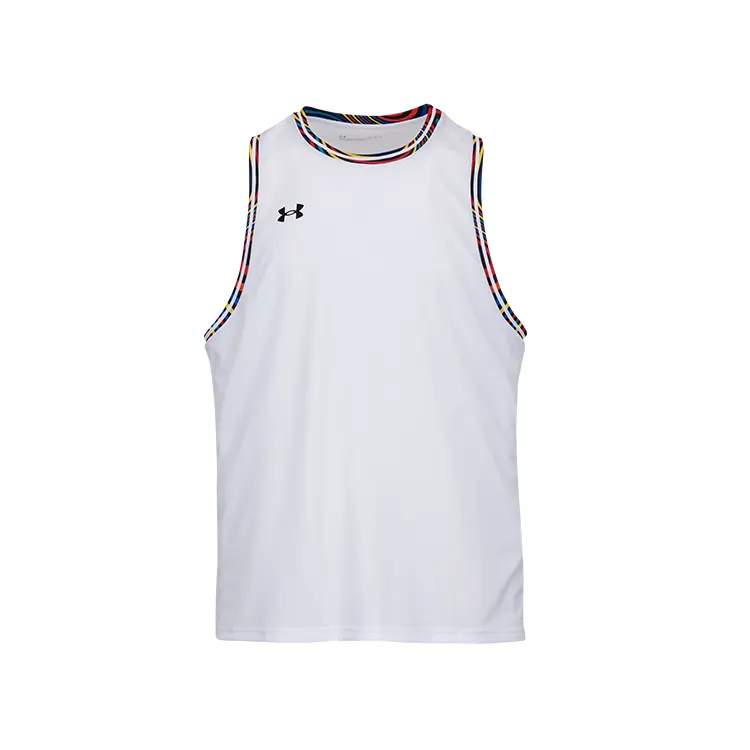 Under Armour Баскетбольная майка мужская white/multicolor edge
Under Armour Баскетбольная майка мужская white/multicolor edge