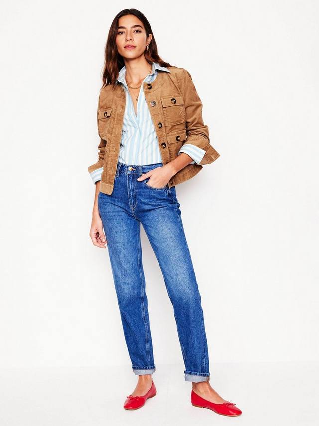 Высокие джинсы ригид прямого кроя Boden, Mid Vintage
Высокие джинсы ригид прямого кроя Boden, Mid Vintage