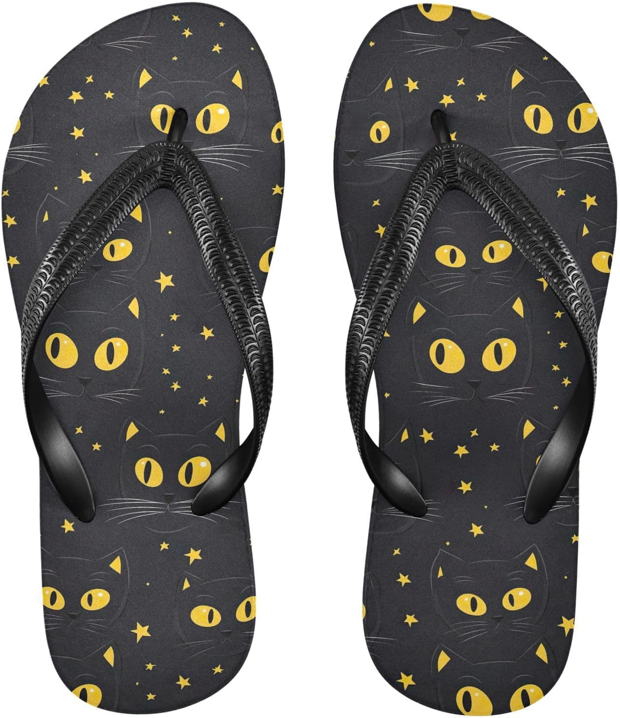 Шлепанцы Black Cat Eyes Stars для пляжа, летнего отдыха, повседневной носки, для женщин и мужчин Kfbe
Шлепанцы Black Cat Eyes Stars для пляжа, летнего отдыха, повседневной носки, для женщин и мужчин Kfbe