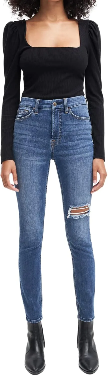 Женские джинсы Jen7 High Rise Ankle Skinny
Женские джинсы Jen7 High Rise Ankle Skinny
