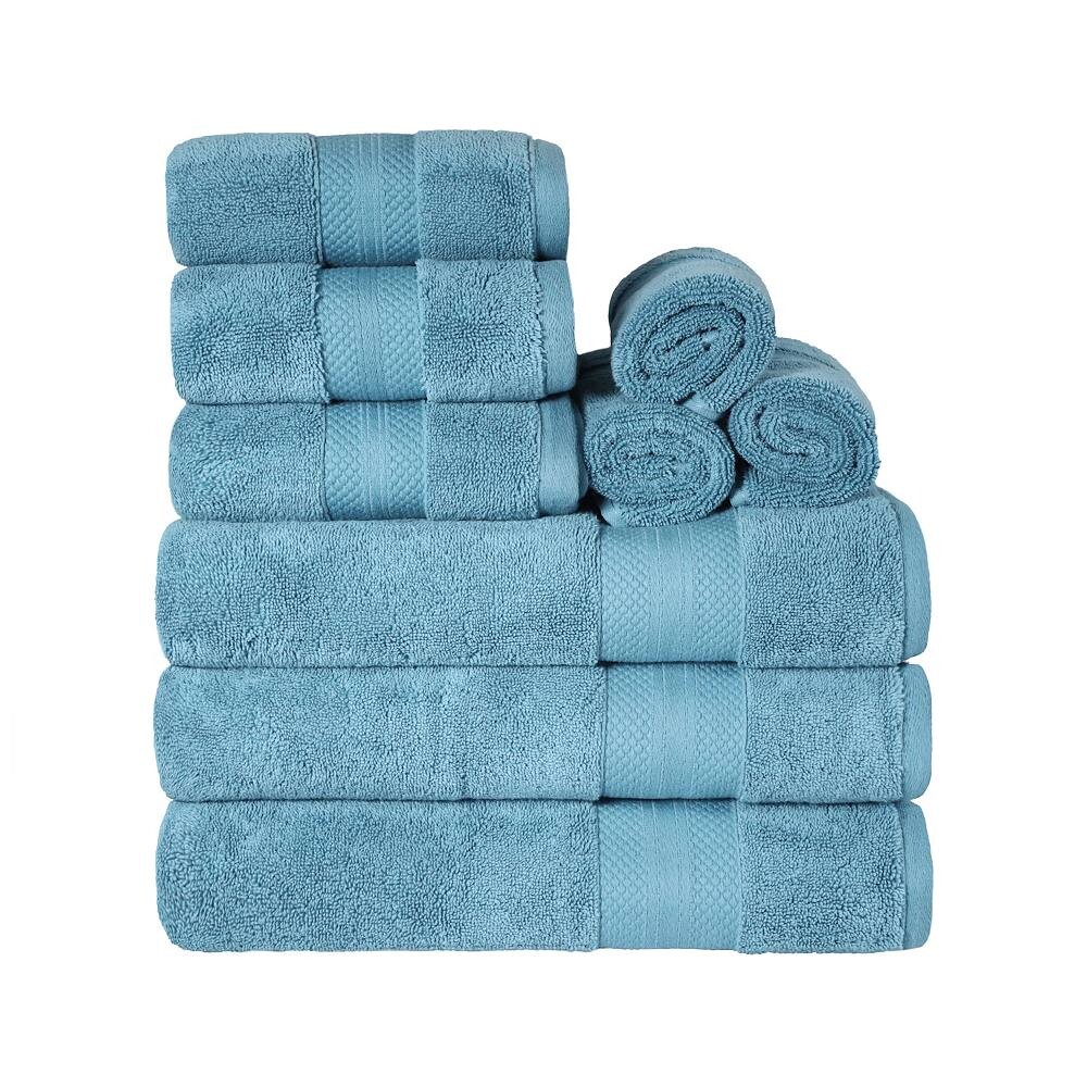 Набор ультраплюшевых полотенец из турецкого хлопка SUPERIOR из 9 предметов, цвет Denim Blue
Набор ультраплюшевых полотенец из турецкого хлопка SUPERIOR из 9 предметов, цвет Denim Blue