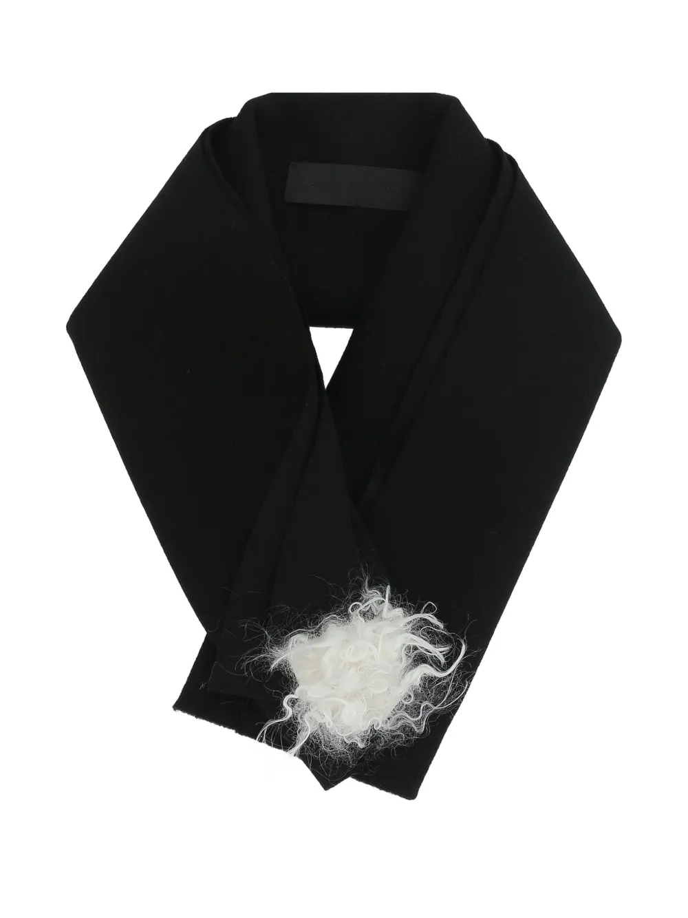 Шейный шарф с отделкой из искусственного меха Maria Calderara, черный
Шейный шарф с отделкой из искусственного меха Maria Calderara, черный