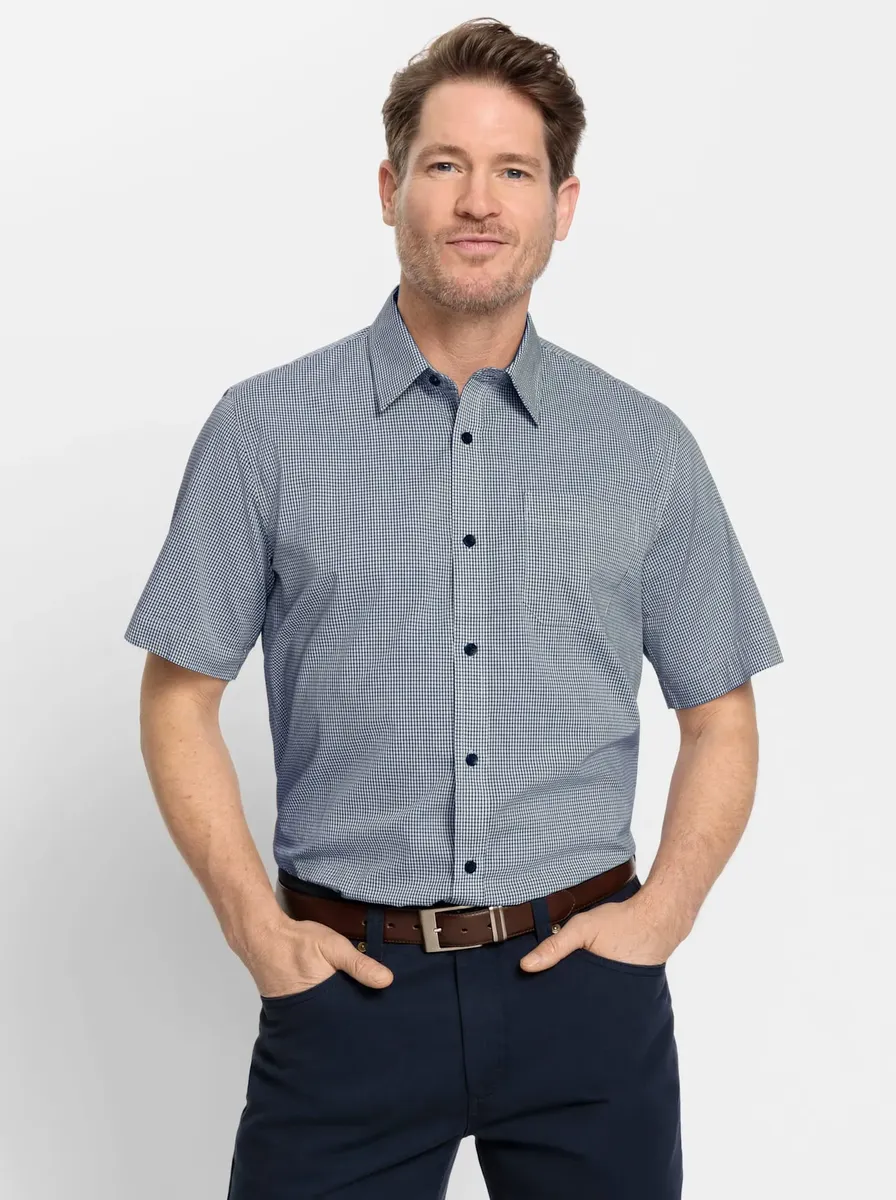 Рубашка с короткими рукавами Marco Donati, темно-синий
Рубашка с короткими рукавами Marco Donati, темно-синий