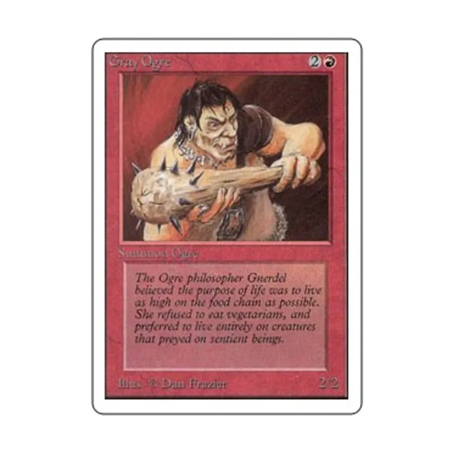 CCG Серый огр (С), MTG - Unlimited
CCG Серый огр (С), MTG - Unlimited