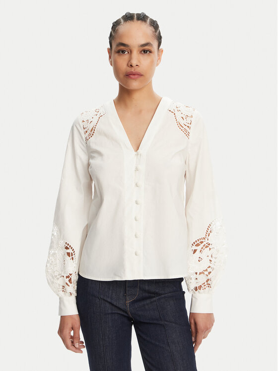 Рубашка обычного кроя 251TT2333 Twinset, экрю
Рубашка обычного кроя 251TT2333 Twinset, экрю