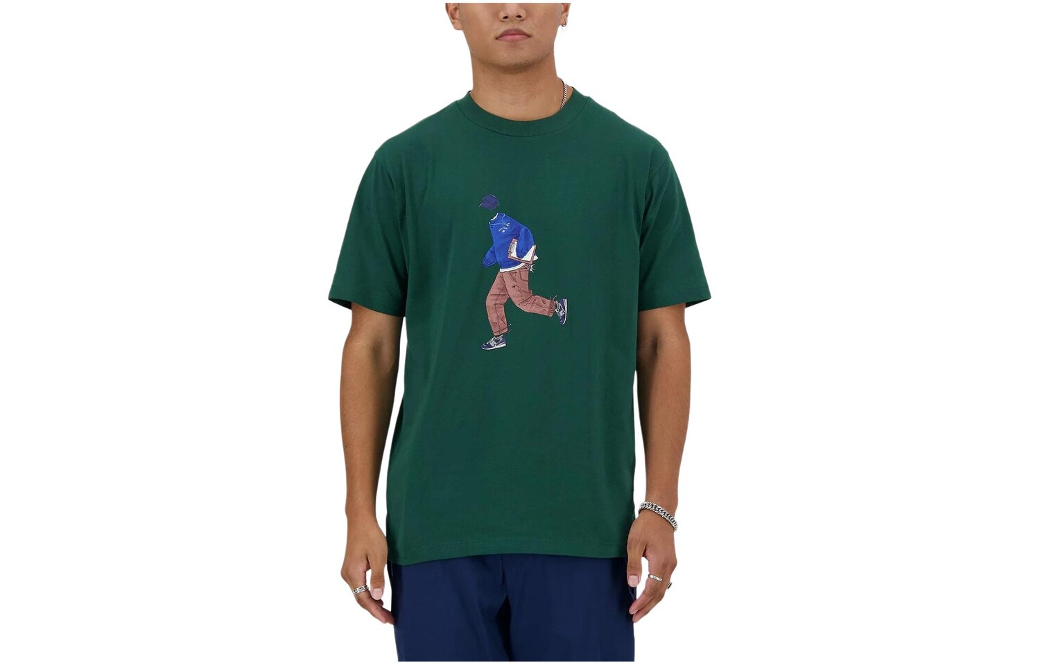 Футболка мужская зеленая New Balance, зеленый
Футболка мужская зеленая New Balance, зеленый