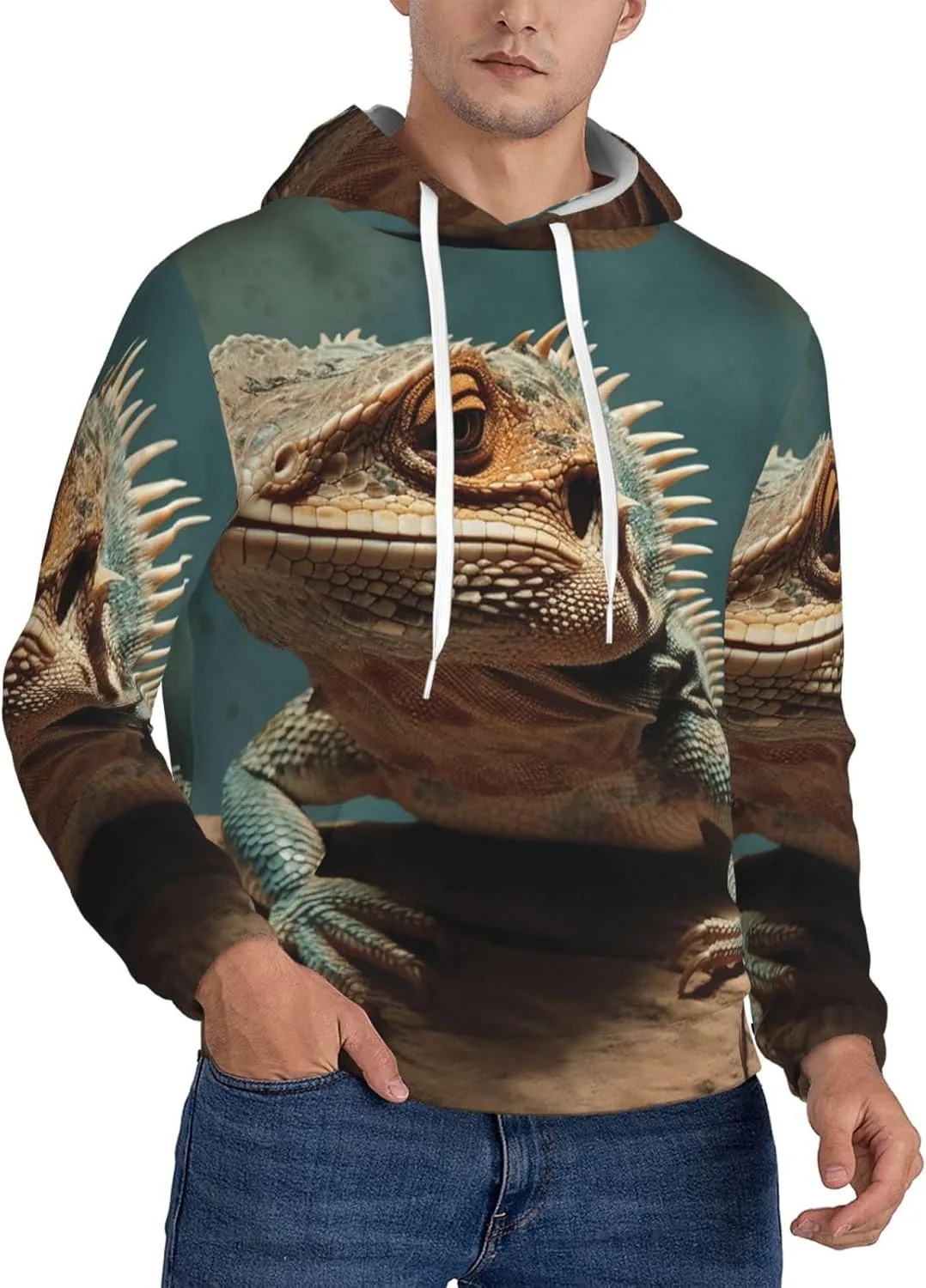 Мужской пуловер с капюшоном Lizards Casual, мягкий, ветрозащитный, теплый флисовый худи с карманом SDTYKHJ
Мужской пуловер с капюшоном Lizards Casual, мягкий, ветрозащитный, теплый флисовый худи с карманом SDTYKHJ