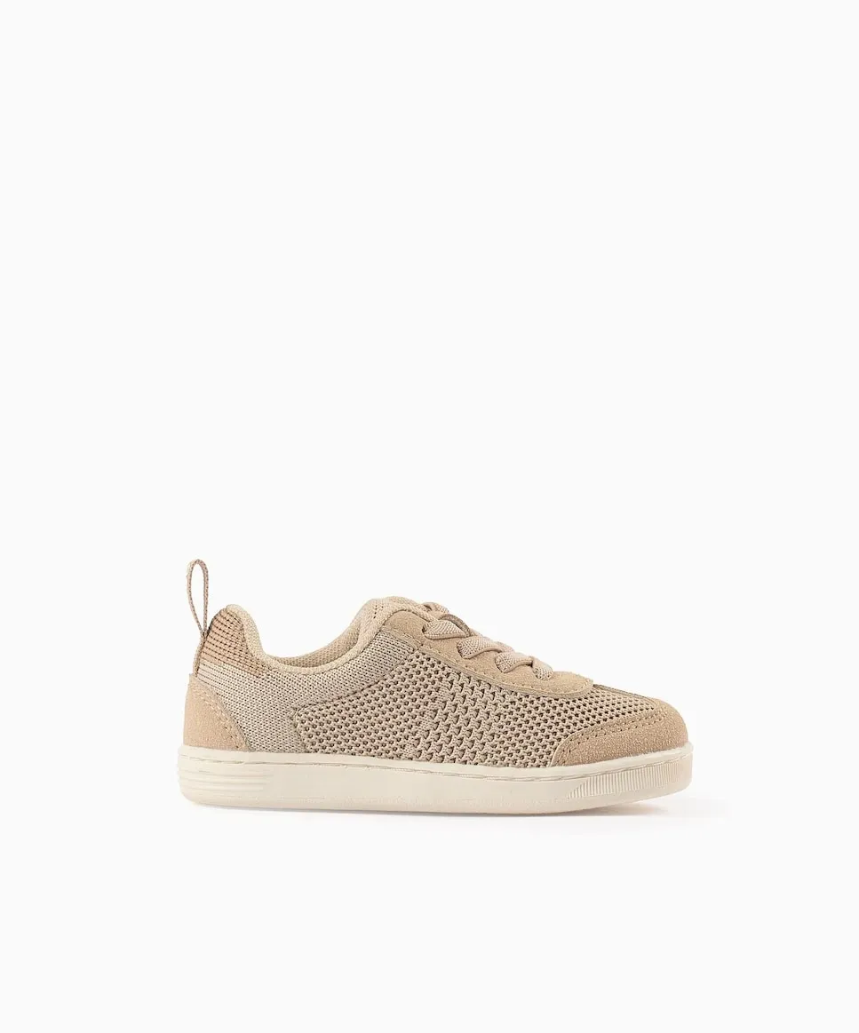 Детские спортивные кроссовки из сетки с эластичными шнурками Zippy, бежевый
Детские спортивные кроссовки из сетки с эластичными шнурками Zippy, бежевый