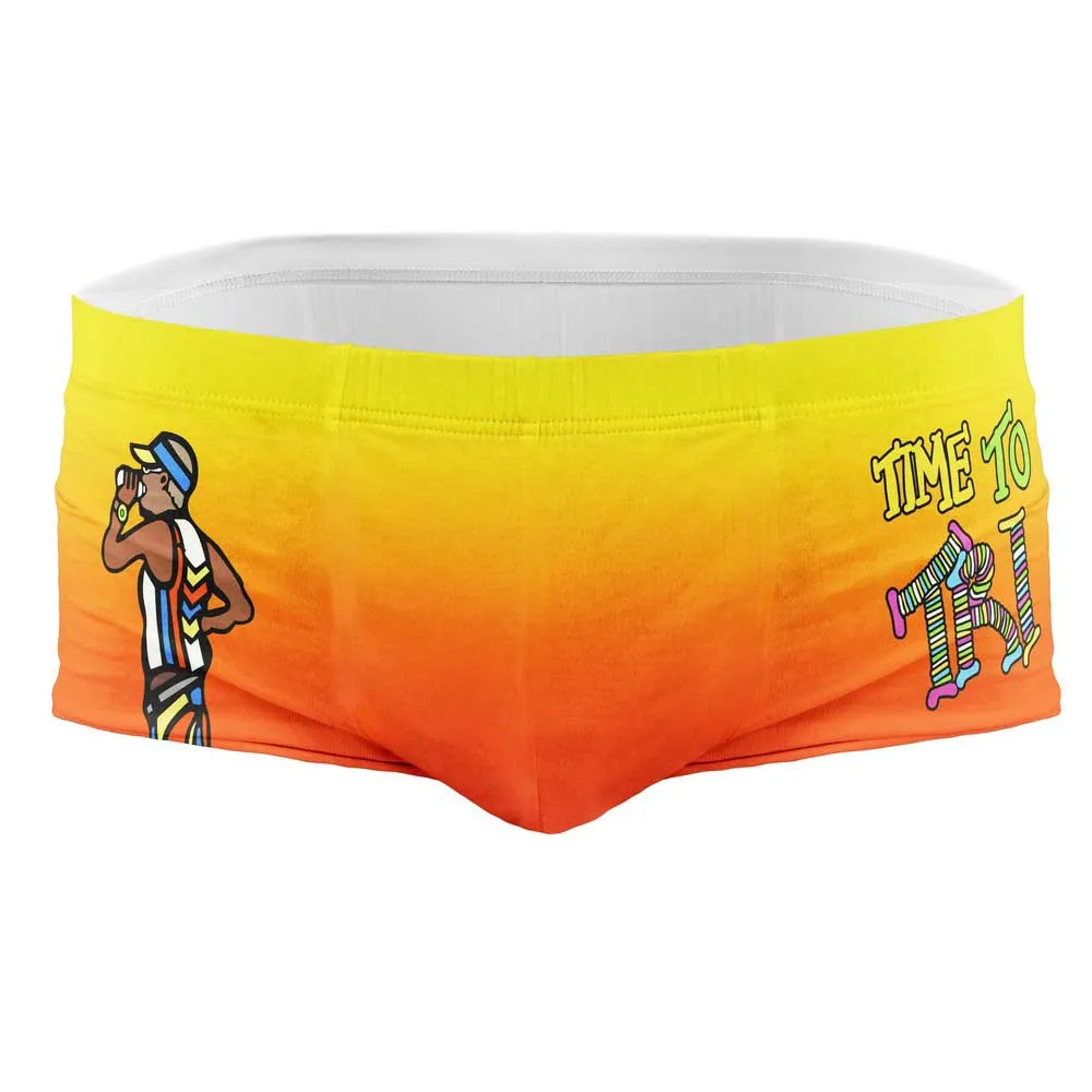 Шорты для плавания Otso Time To Tri Run, желтый
Шорты для плавания Otso Time To Tri Run, желтый