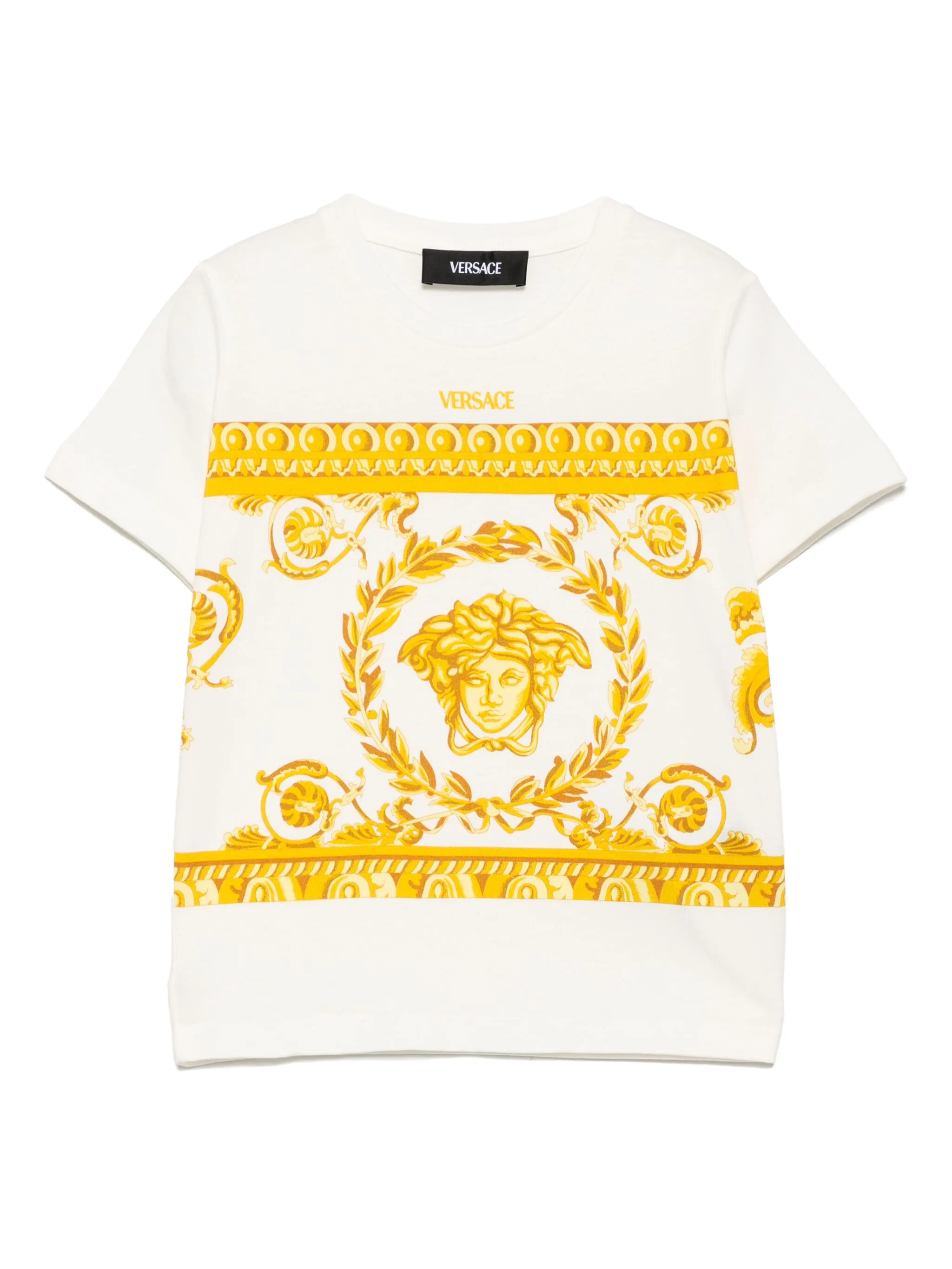 Футболка с логотипом Versace Kids, белый
Футболка с логотипом Versace Kids, белый