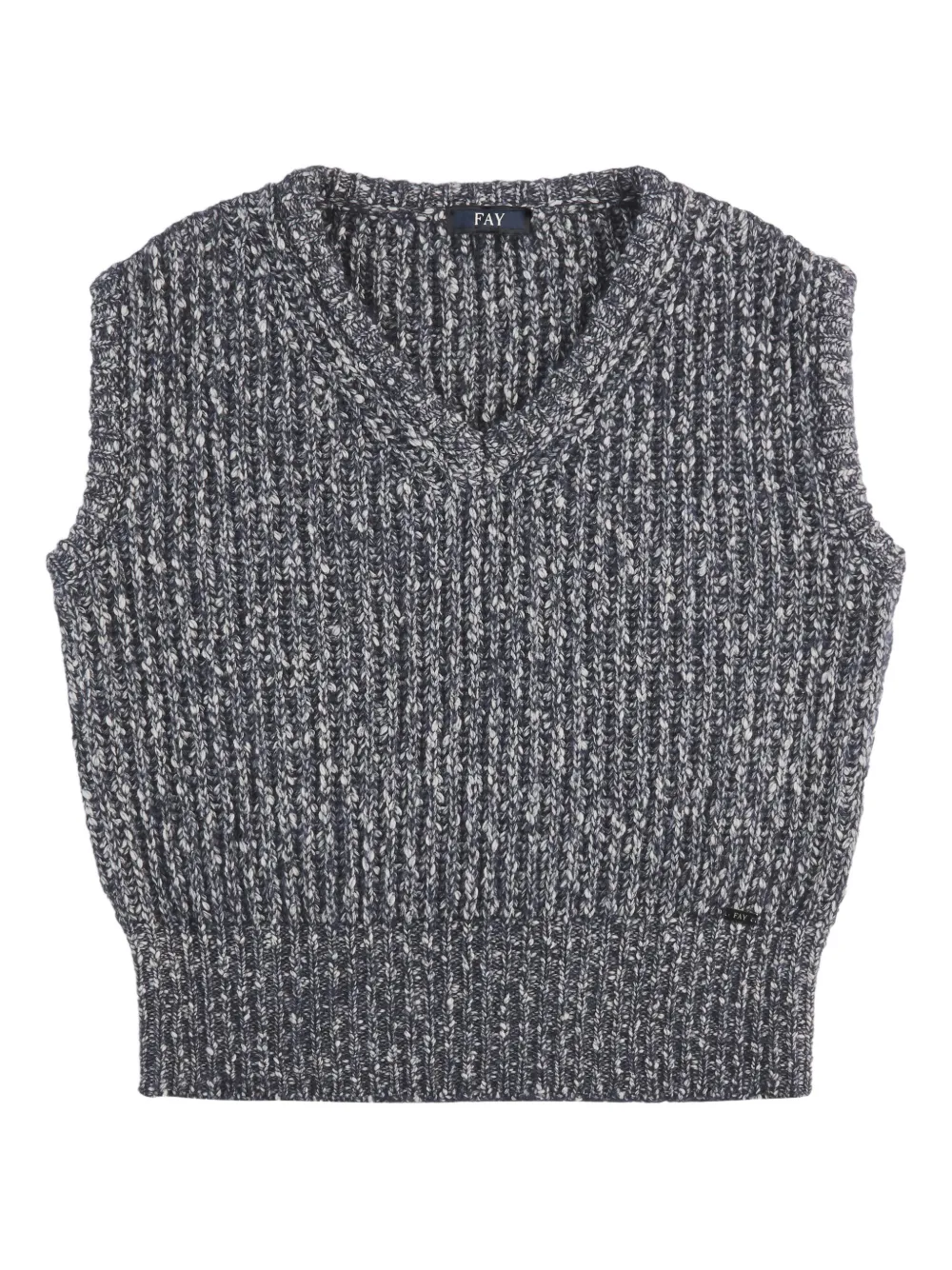 Жилет с V-образным вырезом Fay, синий
Жилет с V-образным вырезом Fay, синий