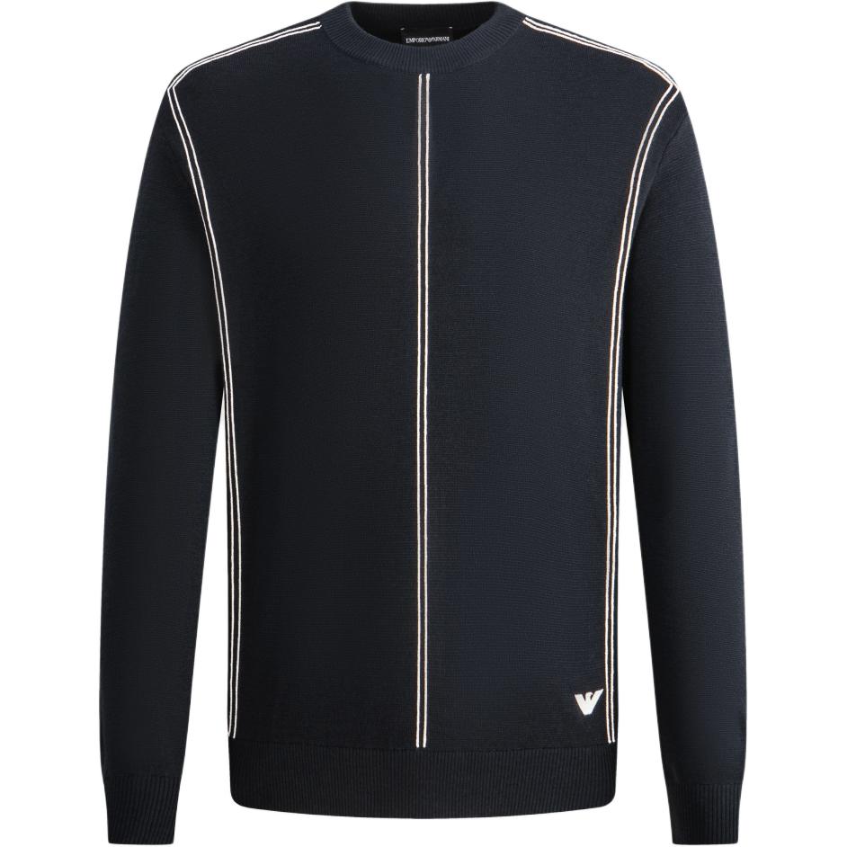 EMPORIO ARMANI Свитер мужской темно-синий
EMPORIO ARMANI Свитер мужской темно-синий