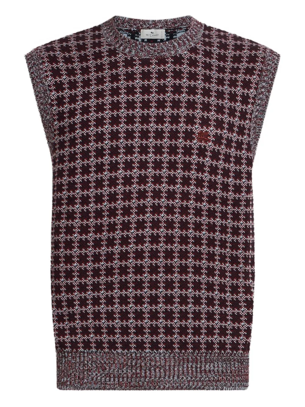 Жилет в клетку с вышитым мотивом «Пегас» ETRO, красный
Жилет в клетку с вышитым мотивом «Пегас» ETRO, красный