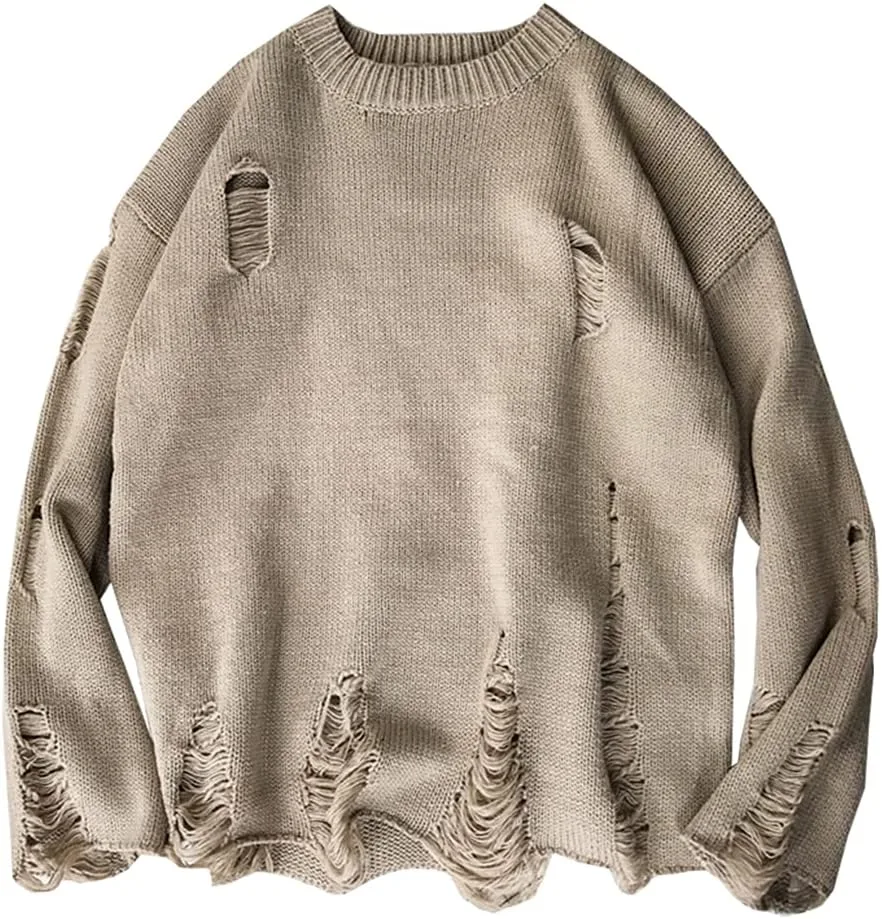 Свитер LifeHe мужской с потертостями
Свитер LifeHe мужской с потертостями