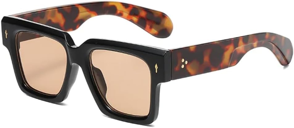 Солнцезащитные очки с защитой UV400 | Линзы с металлическими заклепками, конфетного цвета | Для женщин и мужчин, для занятий спортом на открытом воздухе и путешествий DSVIGF, Champagne
Солнцезащитные очки с защитой UV400 | Линзы с металлическими заклепками, конфетного цвета | Для женщин и мужчин, для занятий спортом на открытом воздухе и путешествий DSVIGF, Champagne