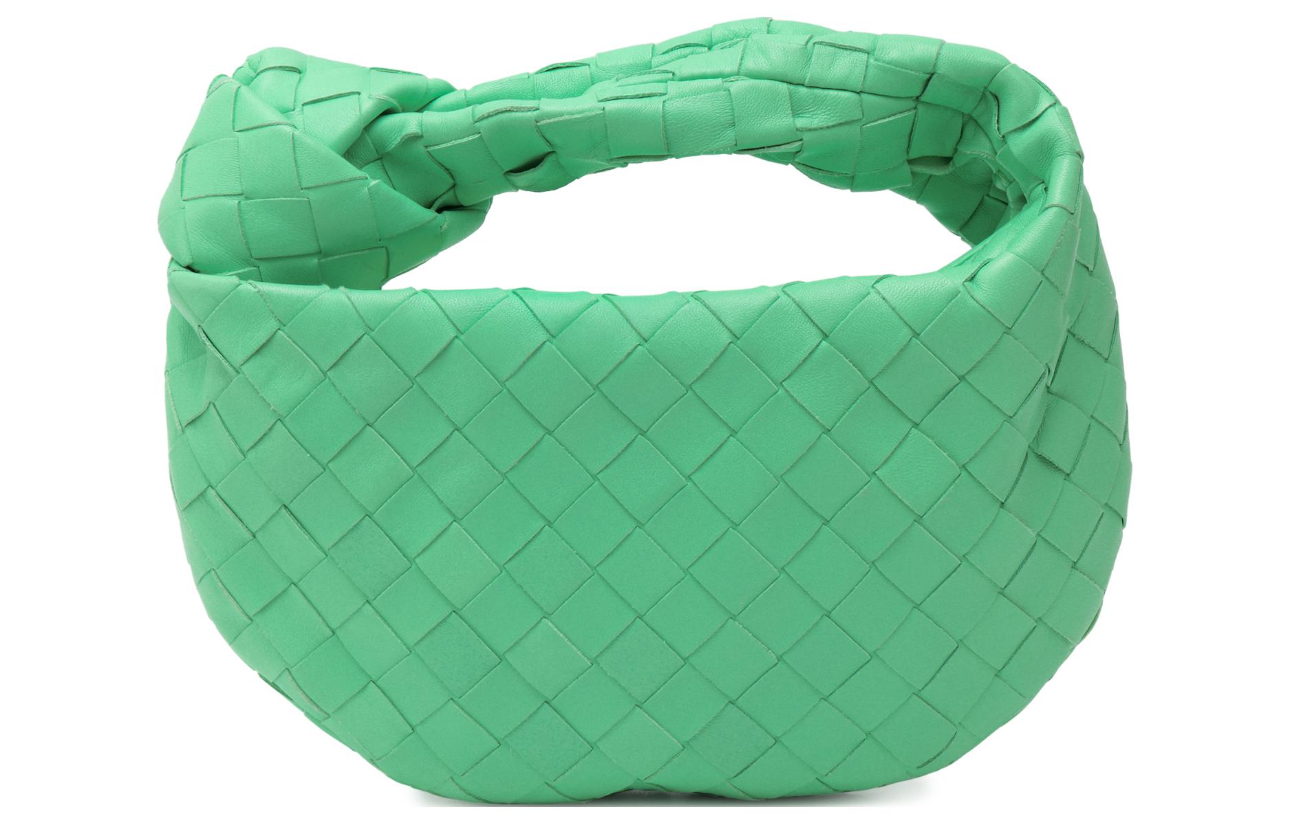 Мини-сумка через плечо из коровьей кожи зеленого цвета Bottega Veneta 
Мини-сумка через плечо из коровьей кожи зеленого цвета Bottega Veneta