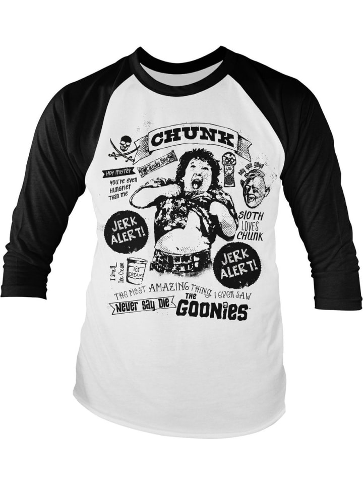 Рубашка с длинным рукавом The Goonies, черный
Рубашка с длинным рукавом The Goonies, черный