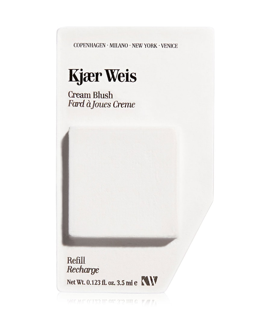 Кремовые румяна Kjaer Weis Cream Blush Refill, Happy, 3.5g 
Кремовые румяна Kjaer Weis Cream Blush Refill, Happy, 3.5g