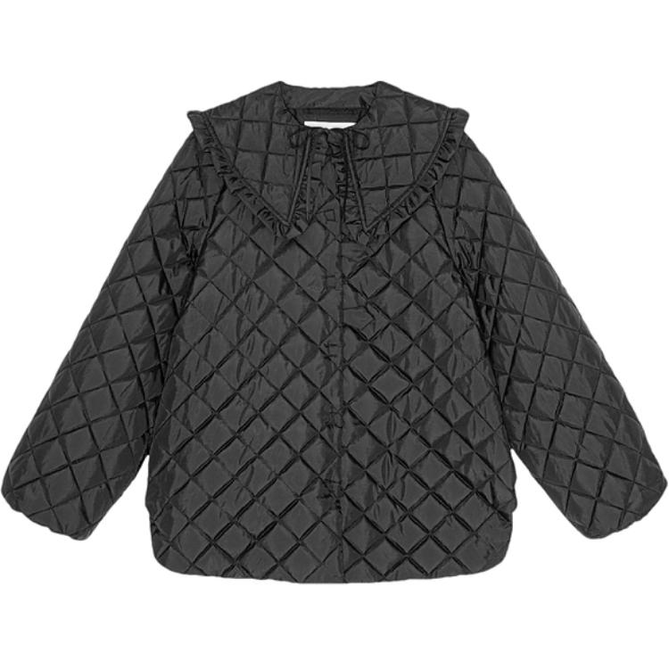 Куртка GANNI стёганая рипстоп, черная
Куртка GANNI стёганая рипстоп, черная