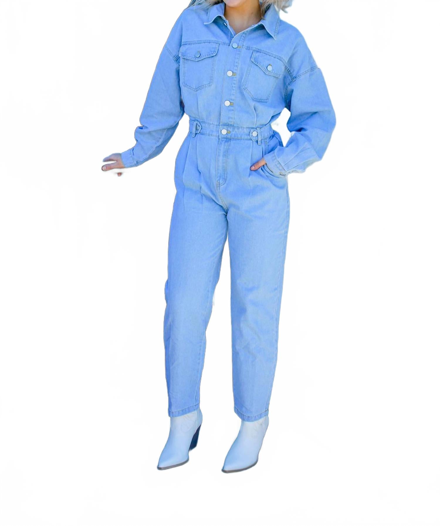 Комбинезон Cailey с длинными рукавами из денима Mable, Denim
Комбинезон Cailey с длинными рукавами из денима Mable, Denim